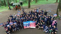 Foto Bersama Para Finalis CJA Energi Muda Pertamina di Cikole Bandung