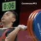 Eko Yuli Irawan meraih medali perak di Olimpiade Tokyo 2020 (tangkapan layar Vidio.com)