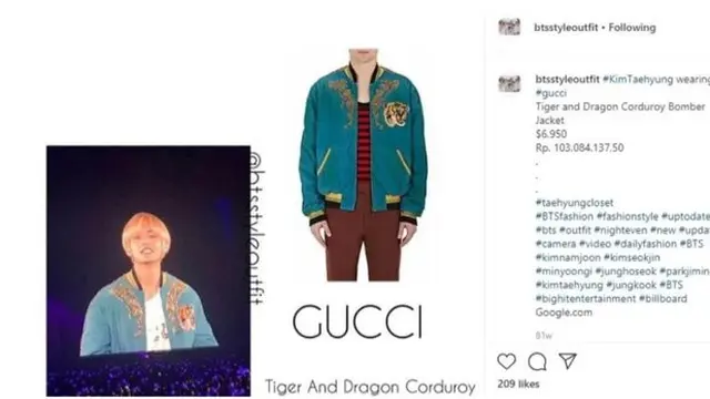 Koleksi V BTS