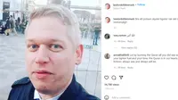 Rasmus Paludan, politisi Denmark yang bakar Al-Quran. Dok: Instagram Rasmus Paludan @lawlordofdenmark