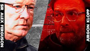 Ilustrasi - Sir Alex Ferguson dan Jurgen Klopp (Bola.com/Adreanus Titus)