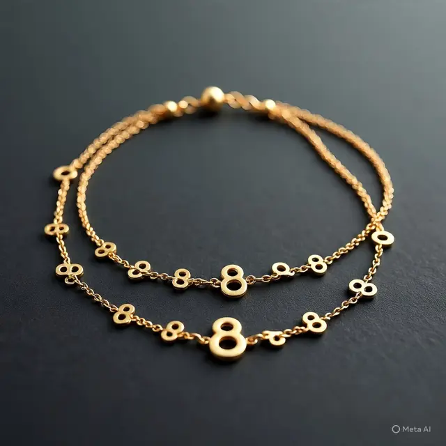 Gelang Model Angka 8