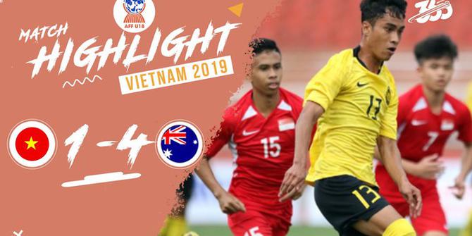 VIDEO: Tuan Rumah Vietnam Belum Raih Hasil Terbaik di Piala AFF U-18 2019