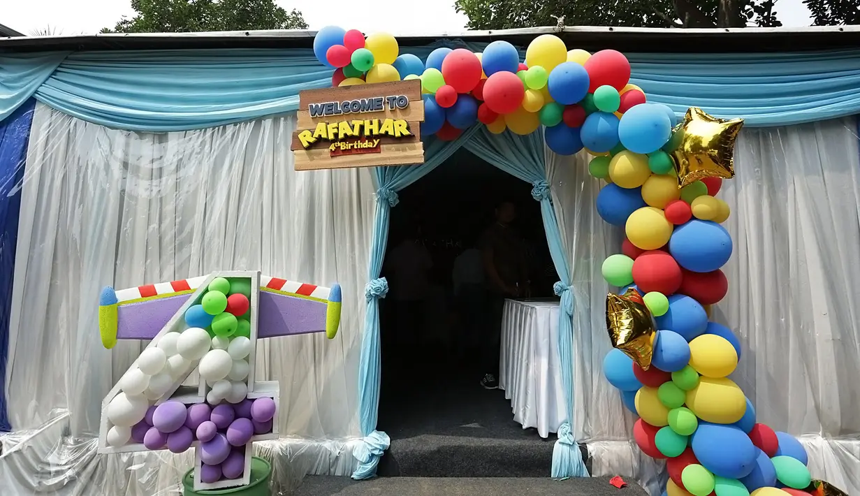 Ultah Rafathar Anak Raffi Ahmad-Gigi (Bambang E Ros/Fimela.com)