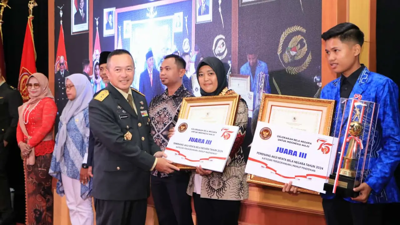 Award Aksi Nyata Bela Negara 2024.