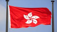 Ilustrasi bendera Hong Kong, China (Via: pinterest.com)