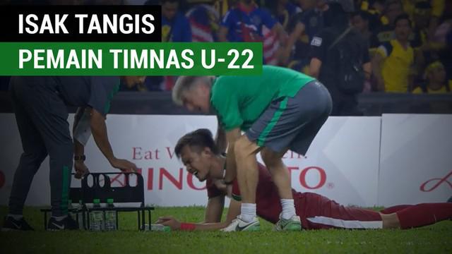 Berita video momen pemain Timnas Indonesia U-22 yang menangis setelah kalah 0-1 dari Malaysia pada semifinal cabang sepak bola SEA Games 2017 di Stadion Shah Alam, Selangor, Sabtu (26/8/2017).