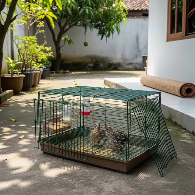 9 Ide Kandang Puyuh Mini di Rumah Rapat, Desain Efisien dan Tetap Rapi