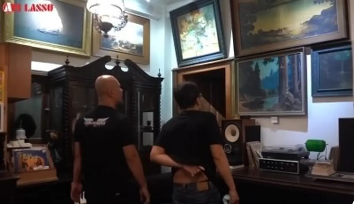 Kamar pribadi Ahmad Dhani (YouTube/Ari Lasso TV)