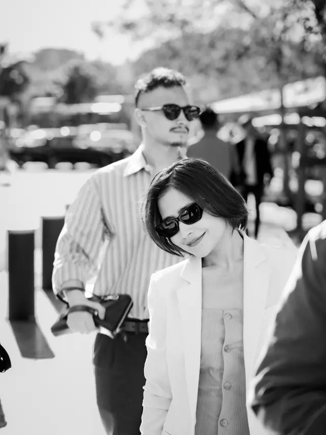 Hari Pertama Hadiri Festival Film Cannes, Gaya Couple Prilly Latuconsina dan Omara Esteghlal Bak Pasangan Penuh Karisma