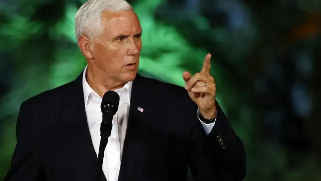 Wapres AS Mike Pence dalam lawatannya ke Kolombia