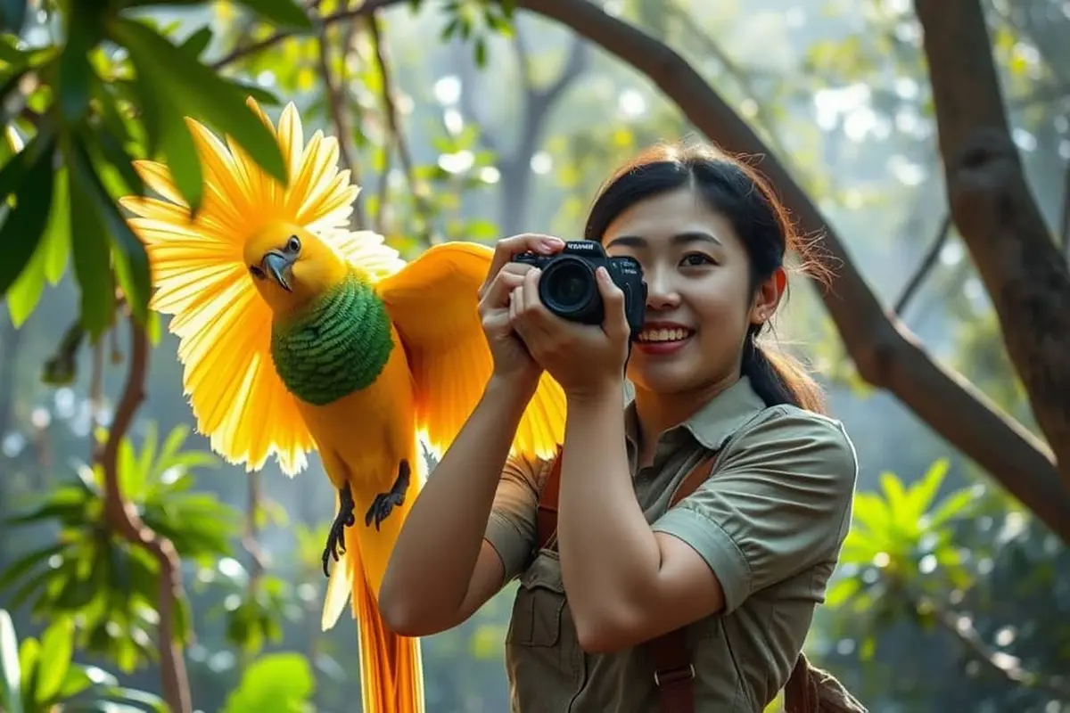 ciri ciri burung cendrawasih