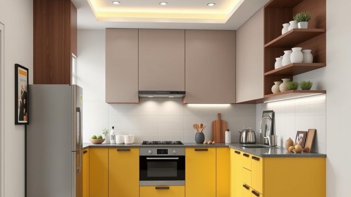 10 Kombinasi Warna Kitchen Set Dapur Minimalis di 2025, Terlihat Elegan
