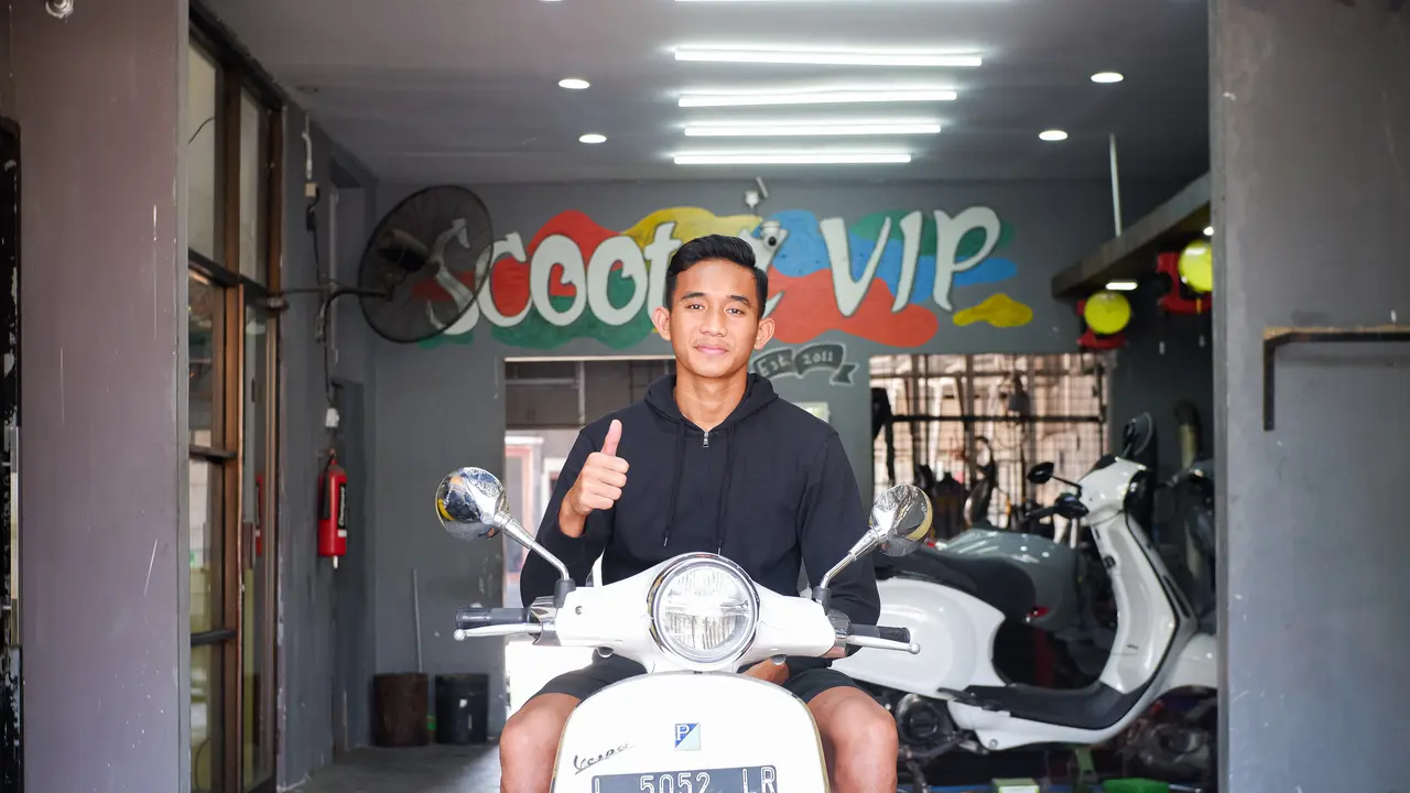 Kapten Timnas U23 Rizky Ridho Juga Hobi Pelihara Vespa (ist)