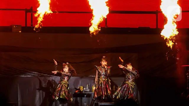 Tampil Memukau, BabyMetal Bikin Geger Panggung Nex Fest 2024