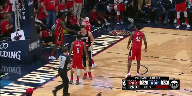 VIDEO : Cuplikan Pertandingan Playoffs NBA, Pelicans 131 vs Blazers 123