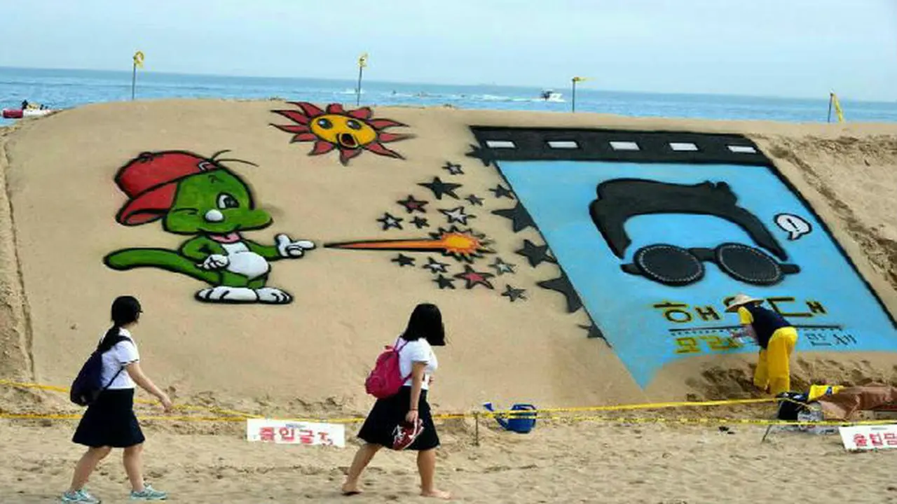 Festival Pasir Korea yang Menakjubkan