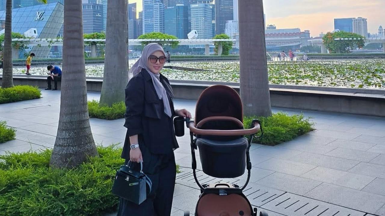 Syahrini Spill Penampilan Princess R Sang Putri Pakai Turban, Lucu dan Menggemaskan