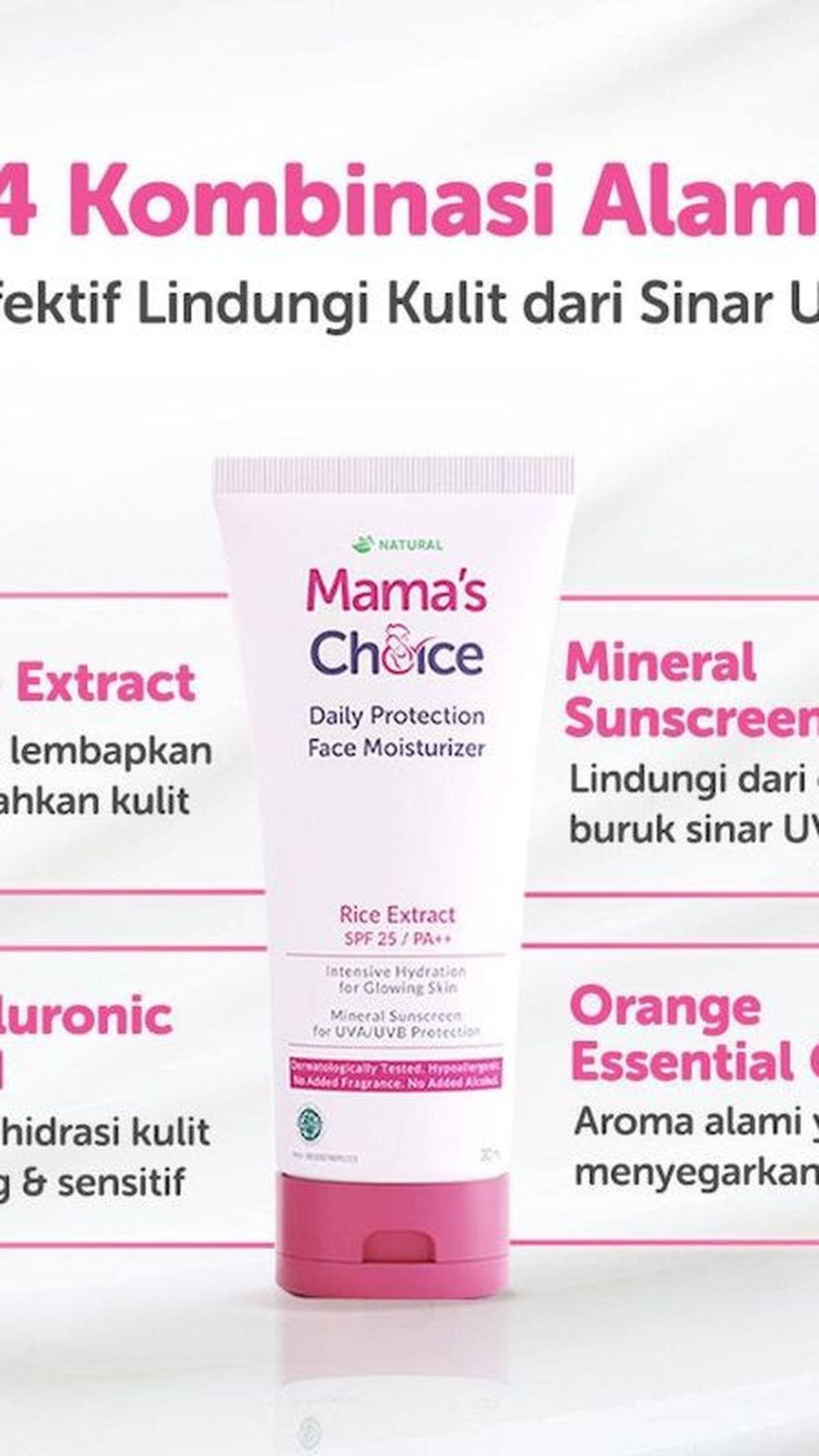 <b>Mama's Choice<br>Daily Protection Face Moisturizer SPF 20 PA++</b>
