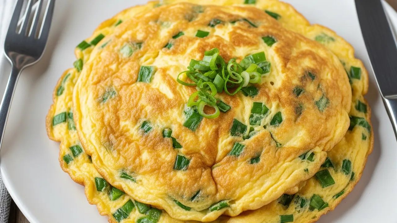 Resep Telur Dadar Daun Bawang