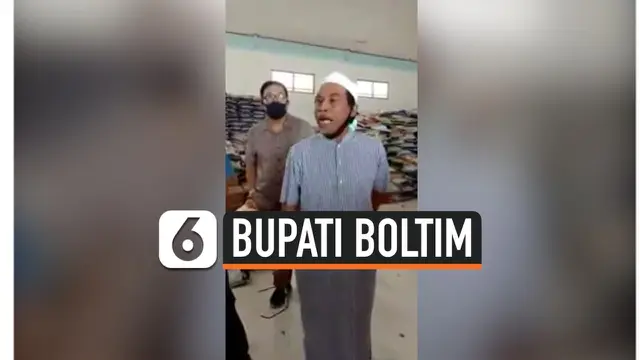 VIDEO: Viral, Bupati Boltim Marah-Marah Soal Pembagian BLT