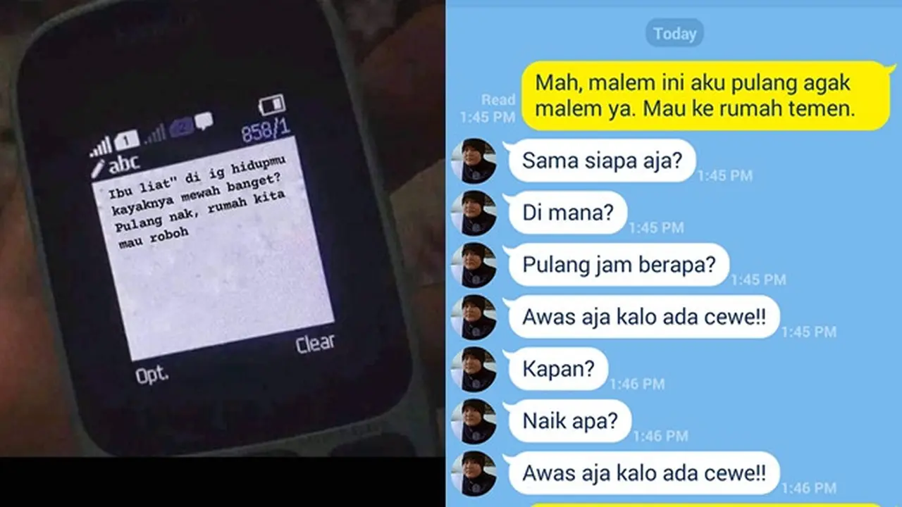 6 Chat Ibu Terlalu Perhatian ke Anak Ini Bikin Elus Dada