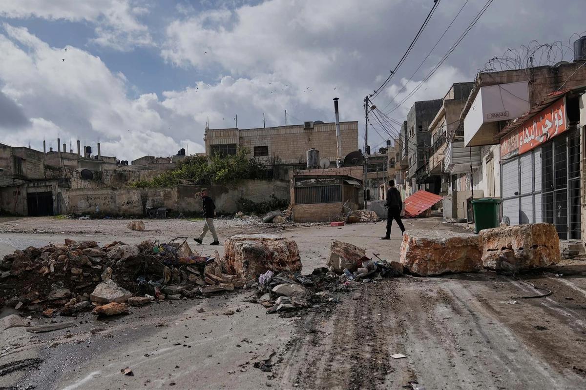 FOTO: Israel Lanjutkan Operasi Militer di Qabatiya Tepi Barat Palestina