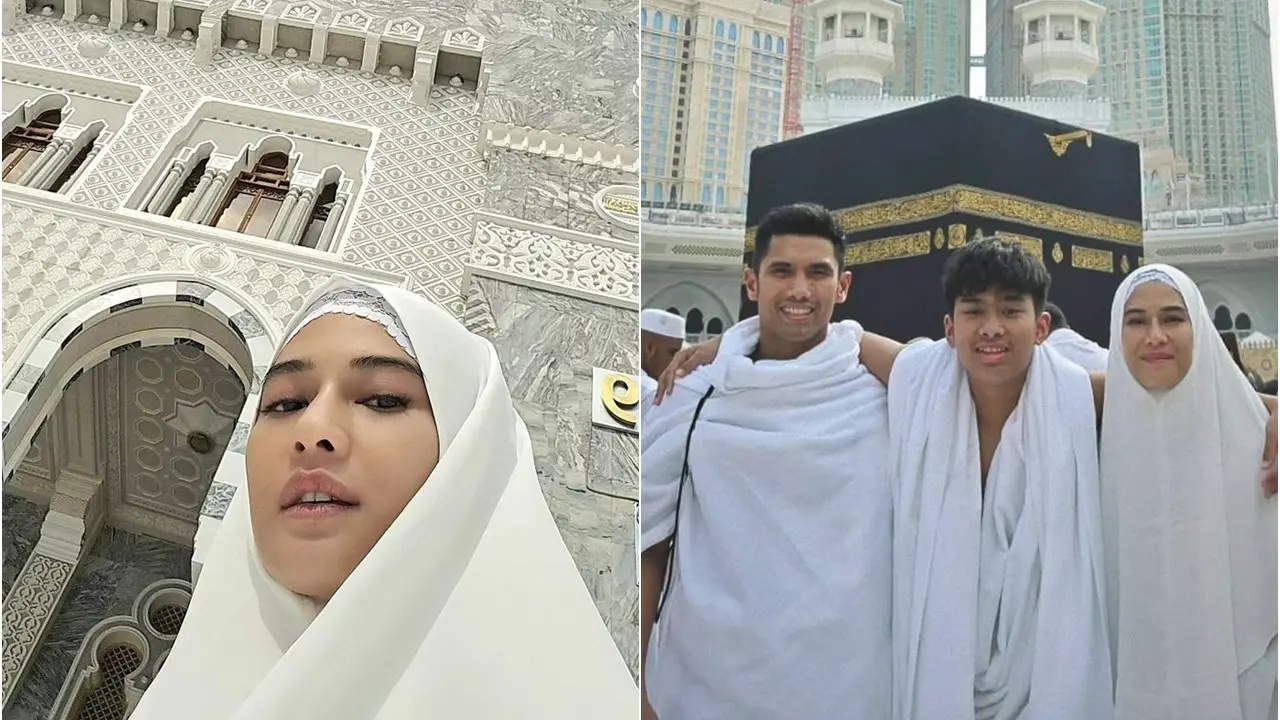 Dian Sastrowardoyo Umrah