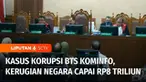 Sidang lanjutan kasus korupsi menara BTS Kominfo digelar Pengadilan Tipikor Jakarta. Dalam persidangan, Sekretaris Pribadi Johnny G Plate, sekaligus Kepala Bagian Tata Usaha Kominfo Heppy Endah Palupi mengaku menerima uang Rp 500 juta sebanyak 20 kal...