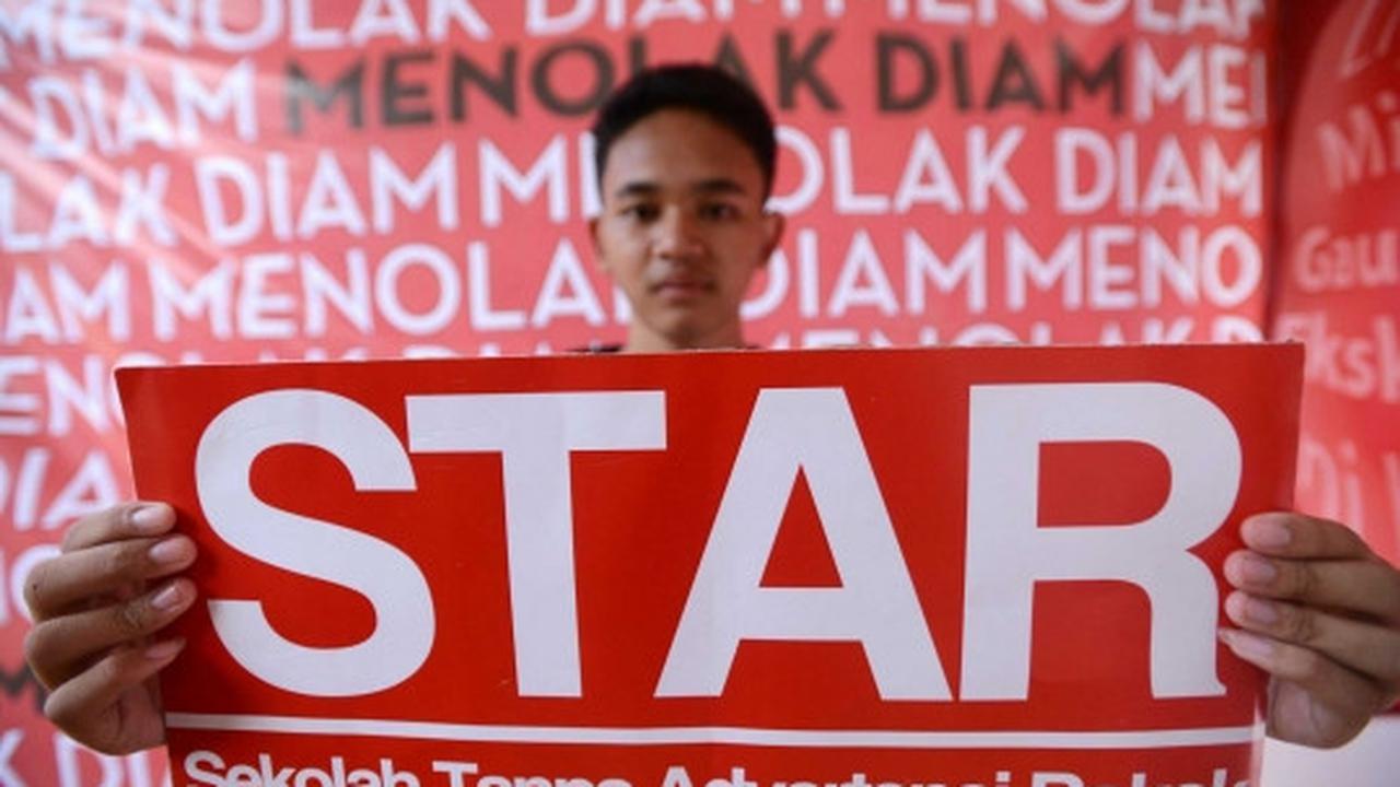 Siswa dan guru se-Jakarta-Bandung kampanyekan sekolah tanpa rokok