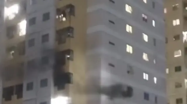 Kebakaran Apartemen Jakut Padam