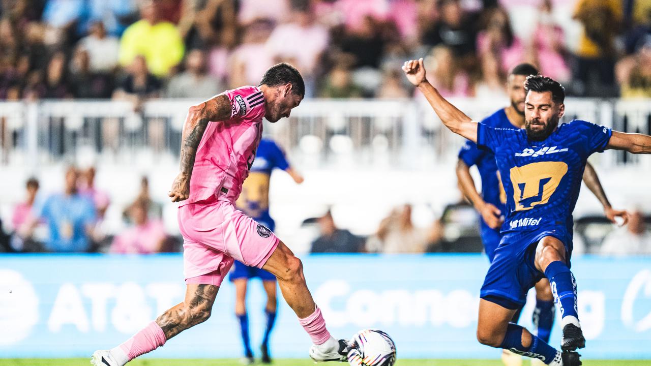 Without Messi, Inter Miami defeated Pumas 3-1 and advanced to the 2025 Leagues Cup quarterfinals.