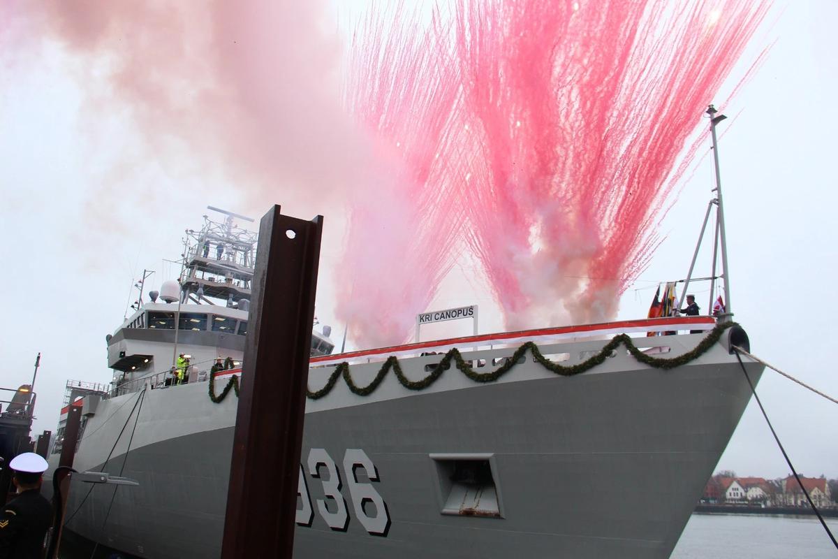 FOTO: KRI Canopus 936 Resmi Bergabung dengan Armada TNI AL