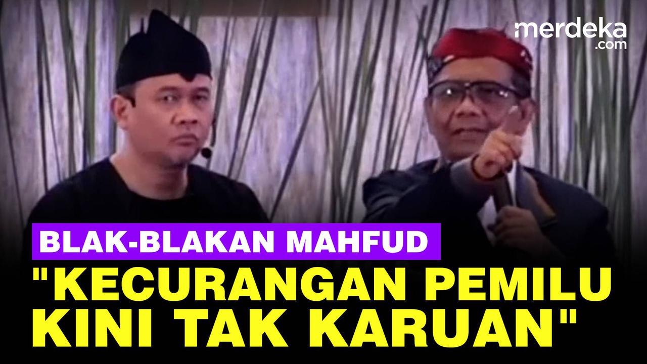 VIDEO: Mahfud Blak-blakan Kecurangan Terjadi Tiap Pemilu: Saat ini Tak Karuan!