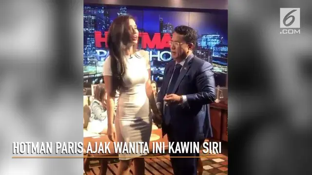 VIDEO: Hotman Paris Ajak Wanita Cantik Ini Kawin Siri
