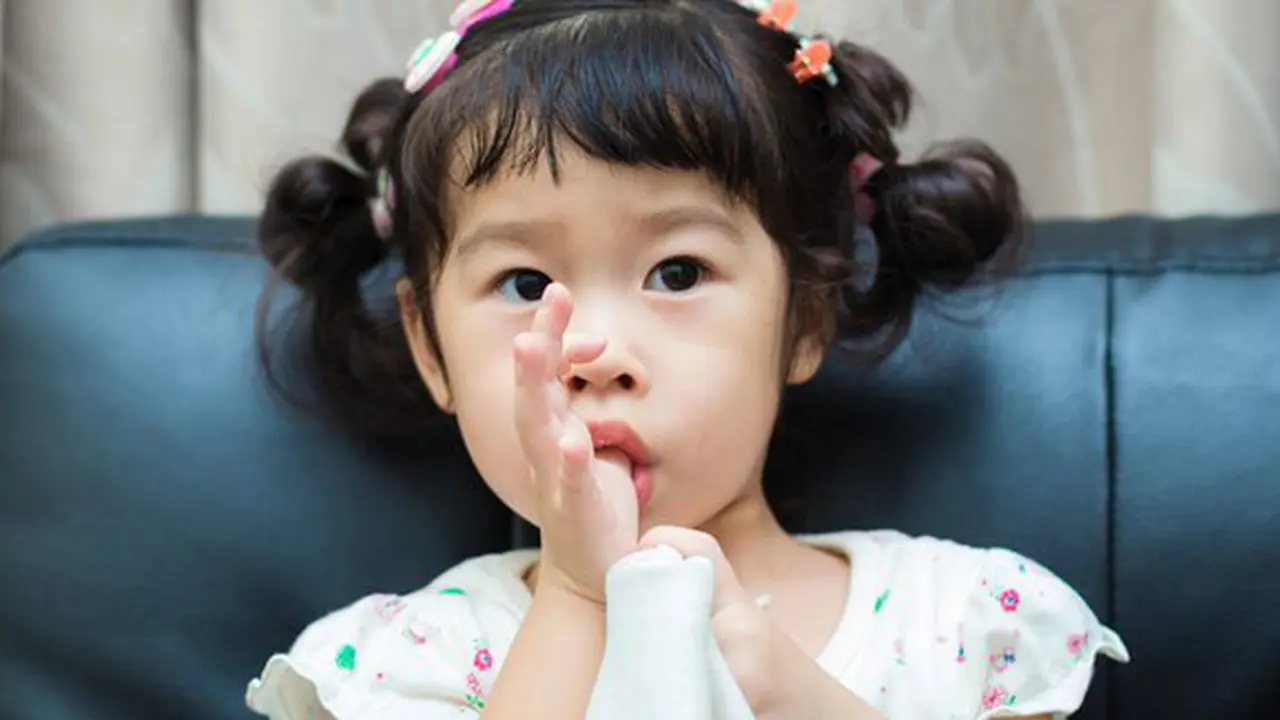 Menghisap jempol./Copyright shutterstock.com