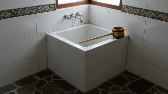 Inspirasi Bak Mandi Keramik Modern dan Estetik
