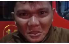Viral, Begini Momen Petugas Damkar Depok Menangis dan Minta Maaf karena Gagal Padamkan Api di Salah Satu Gereja