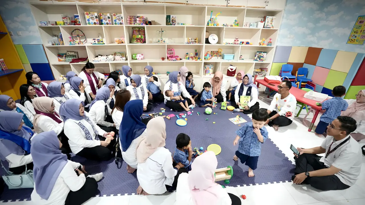 Kementerian Sosial menghadirkan Taman Anak Sejahtera Harapan Ibu