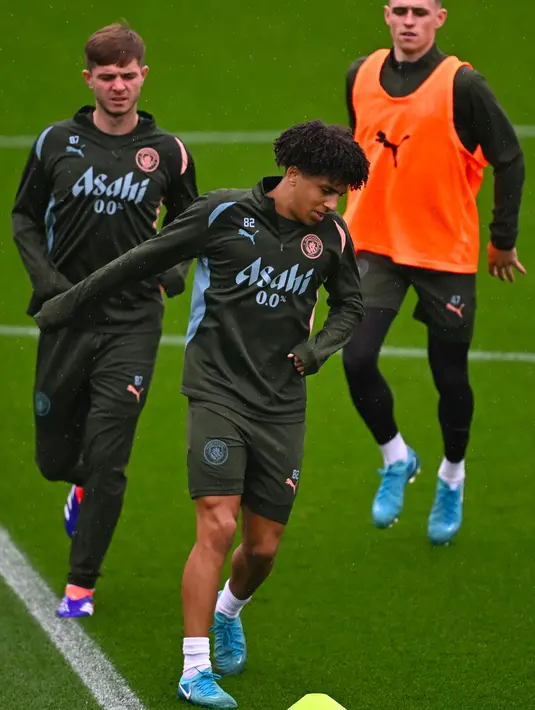 Manchester City diprediksi akan bermain tanpa gelandang andalan mereka, Rodri. (Paul ELLIS/AFP)