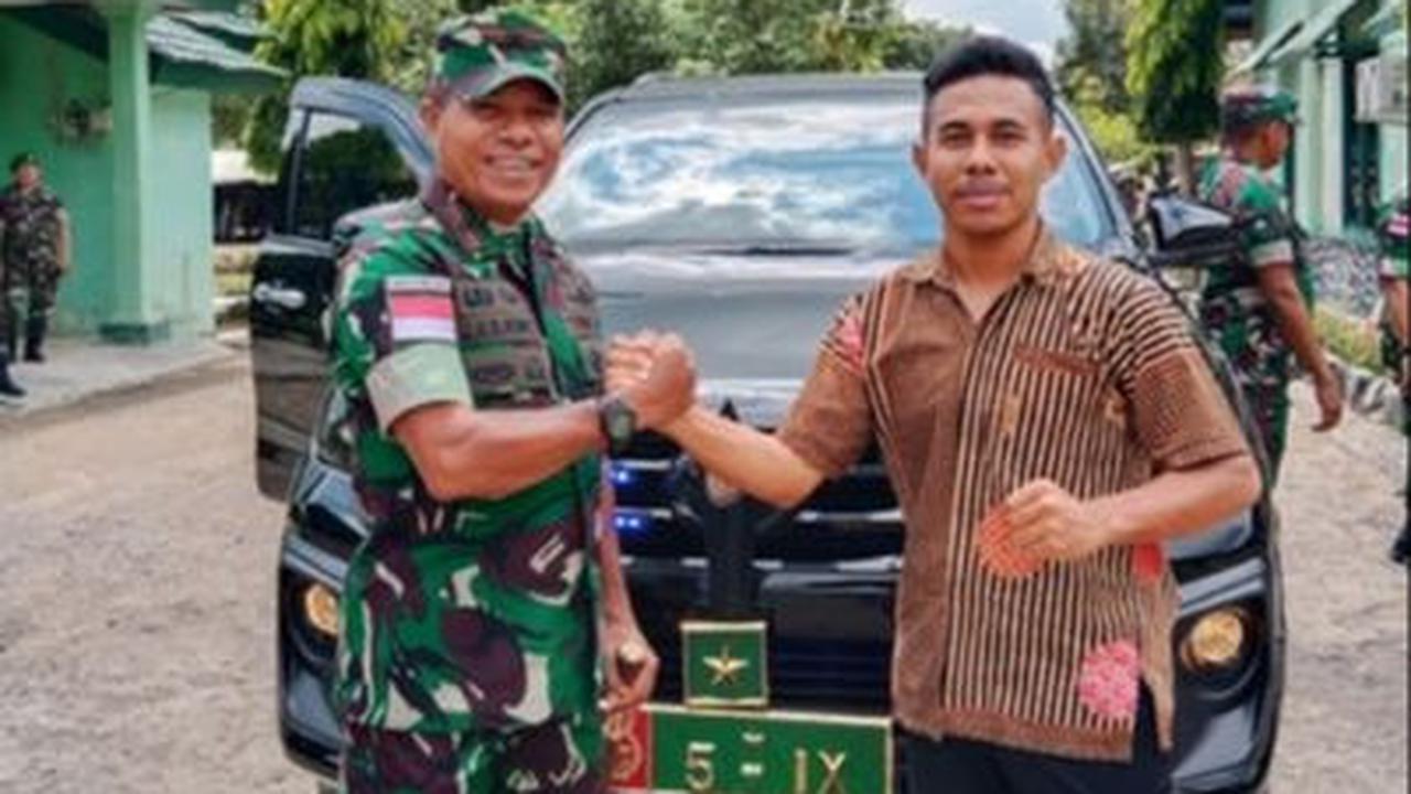 "Terimakasih Bapak Dandrem Atas Arahan dan petunjuk," tulis keterangan unggahan.