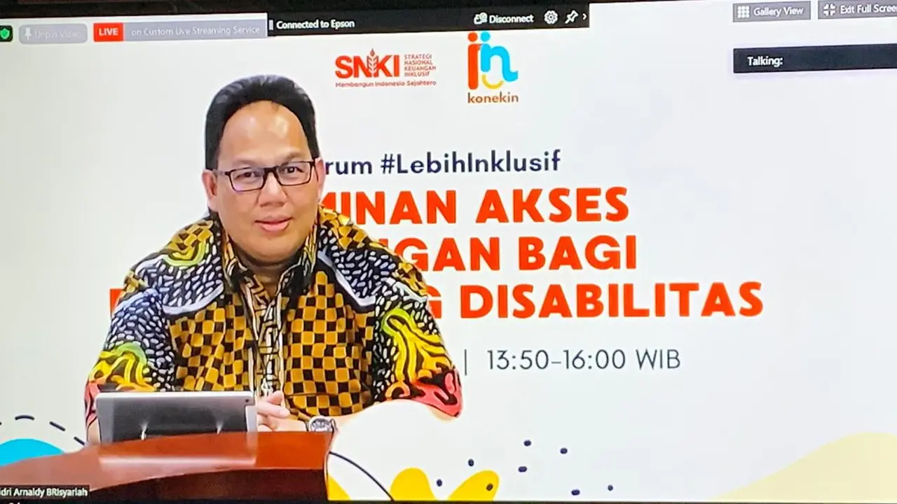 Direktur Bisnis Ritel BRIsyariah Fidri Arnaldy