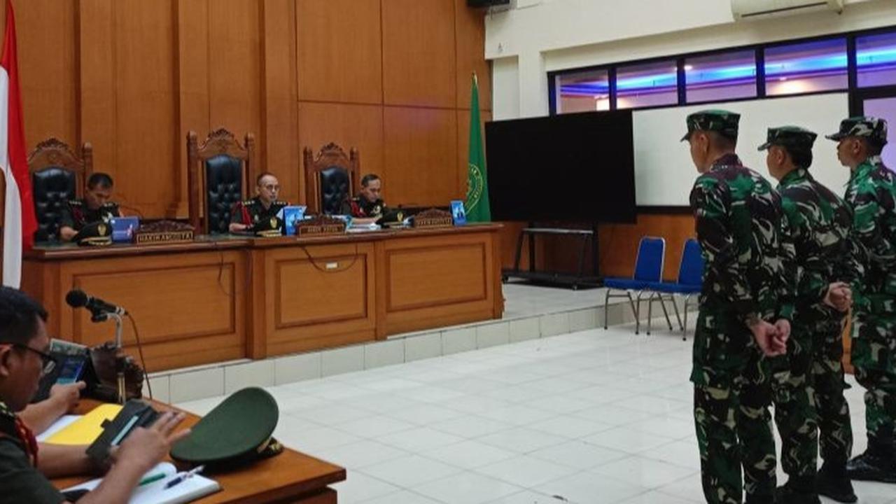 VIDEO: Dua TNI AL Penembak Bos Rental Mobil Divonis Penjara Seumur Hidup dan Dipecat