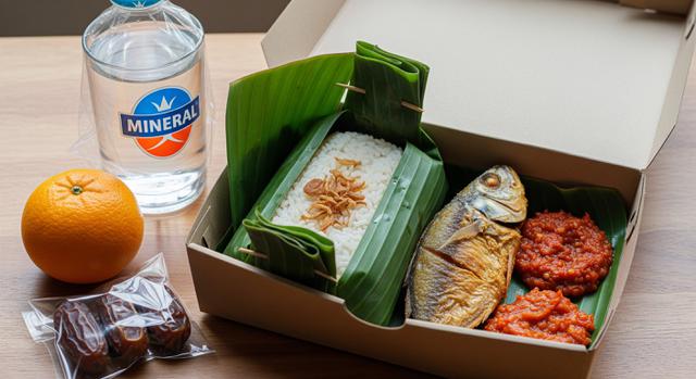 2. Nasi Timbel Ikan Goreng dan Sambal