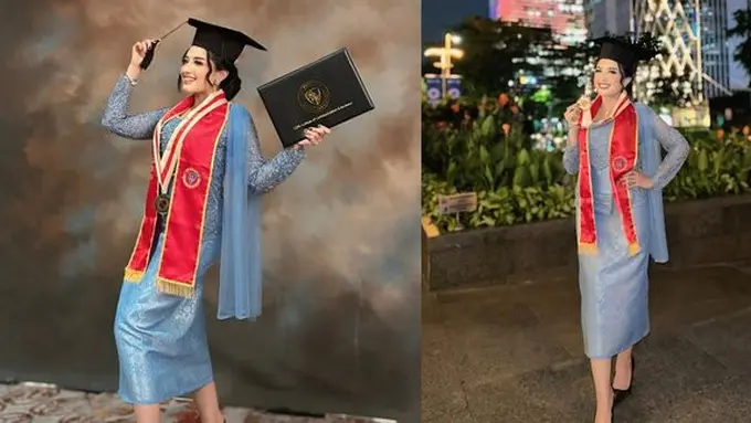 7 Potret Wisuda Rumi Rach, Cucu Ratu Dangdut Elvy Sukaesih yang Cantik. (instagram/rumyrach15)