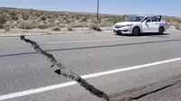 Dampak gempa di California selatan, Kamis 4 Juli 2019 (AP PHOTO)