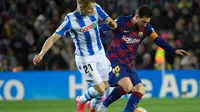 Real Sociedad Sukses Redam Tendangan Bebas Lionel Messi, Intip Caranya