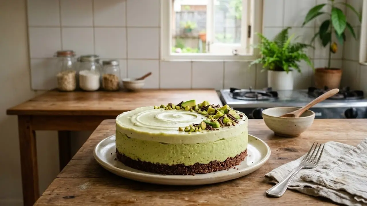 Avocado Mousse Cake