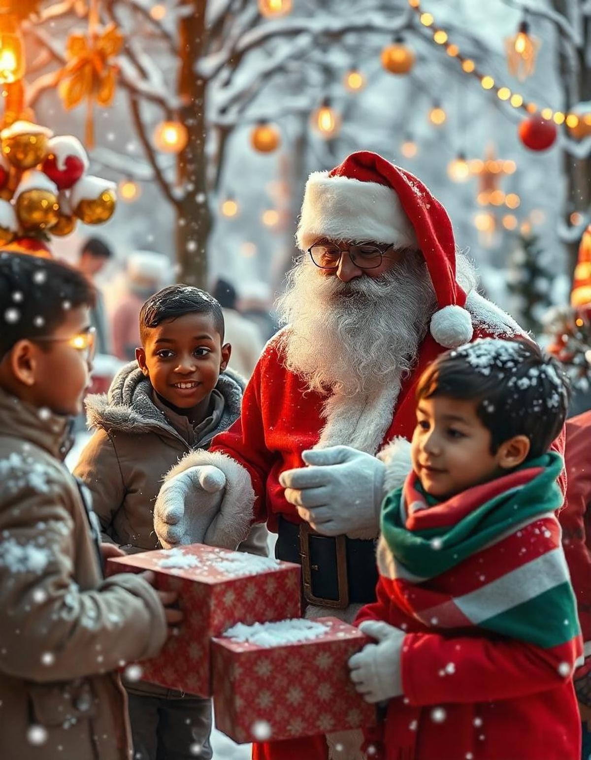 Ilustrasi Santa Claus