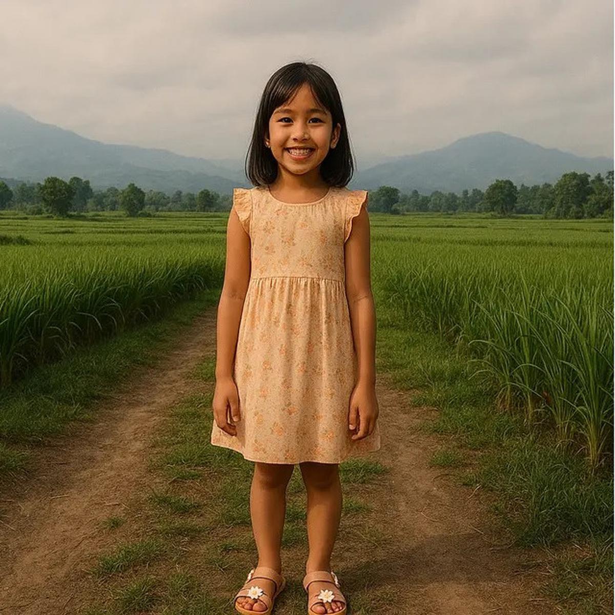 Ilustrasi Model Baju Anak Perempuan